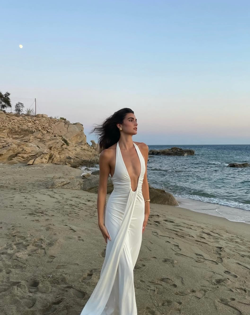 Misha Jennifer Cupro Maxi