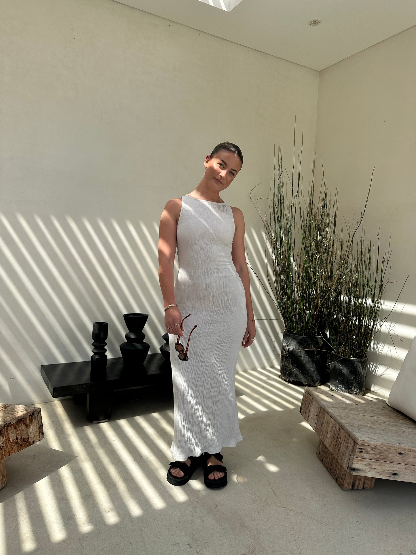 Stradivarius Palm Midi