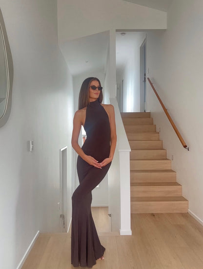 Norma Kamali Fishtail Dress