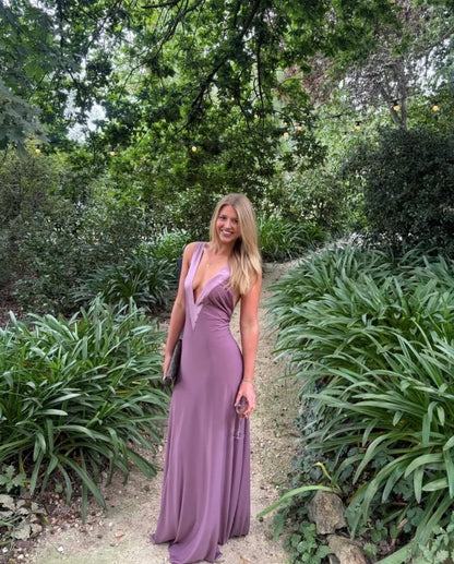 Ance Gria Rosa Gown