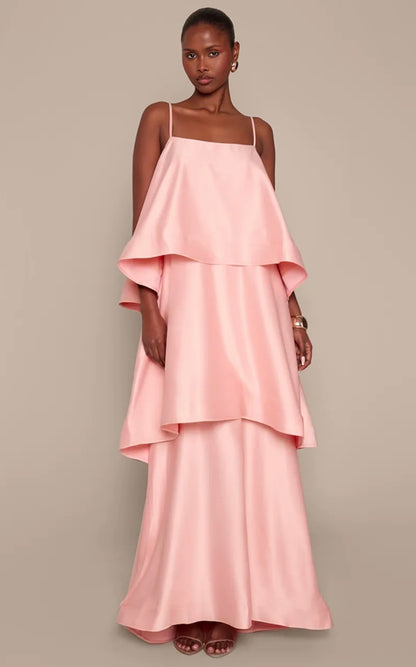 Pretty Little Thing Structured Tiered Maxi