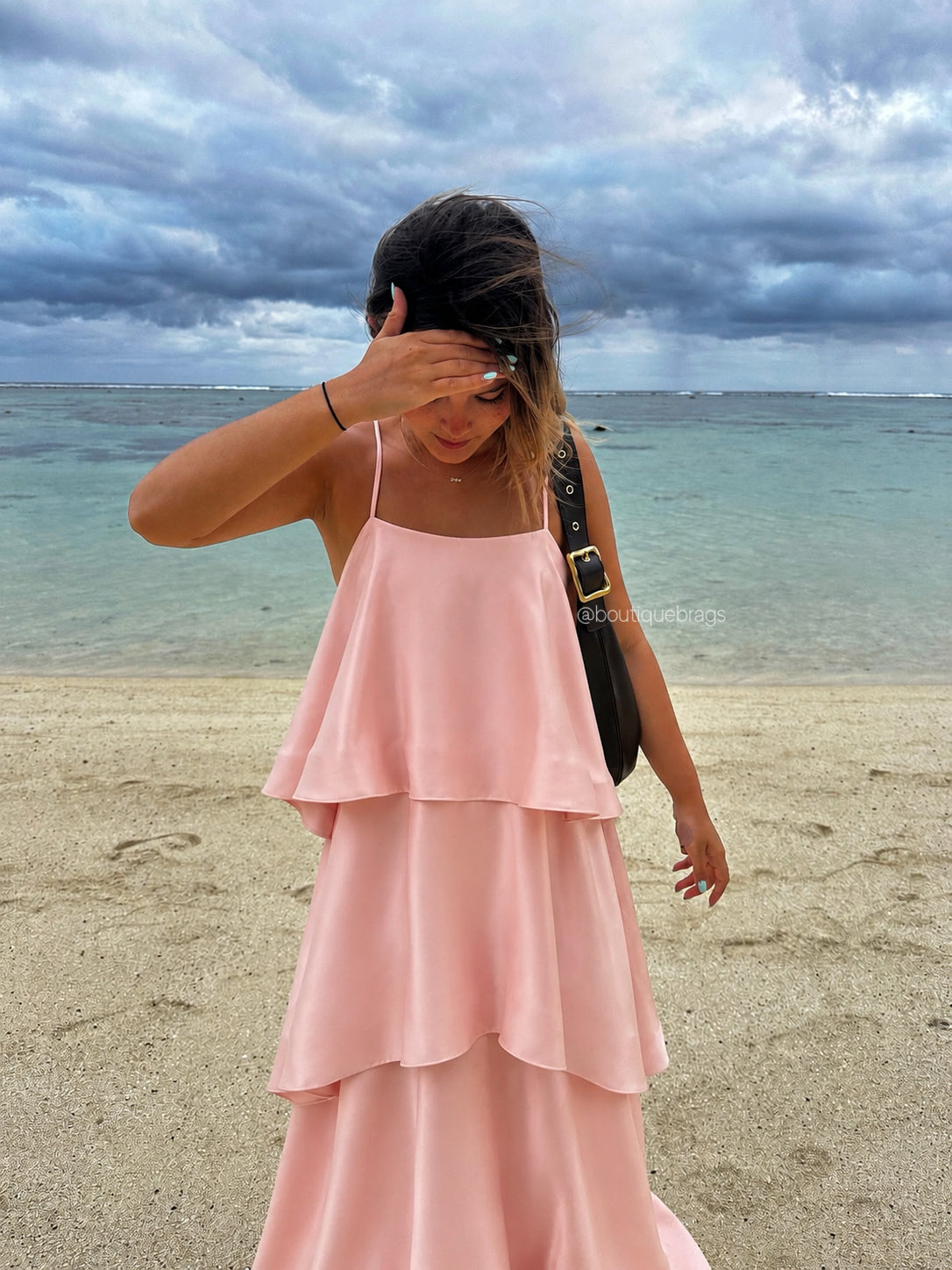 Pretty Little Thing Structured Tiered Maxi