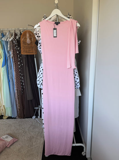 SALE - Pretty Little Thing Knot Drape Dress