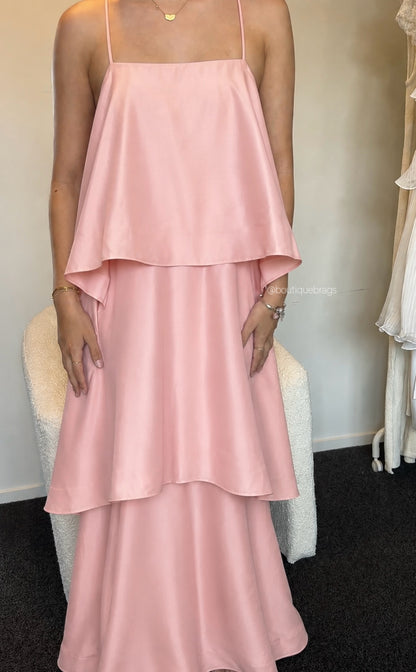 Pretty Little Thing Structured Tiered Maxi