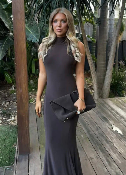 Norma Kamali Fishtail Dress