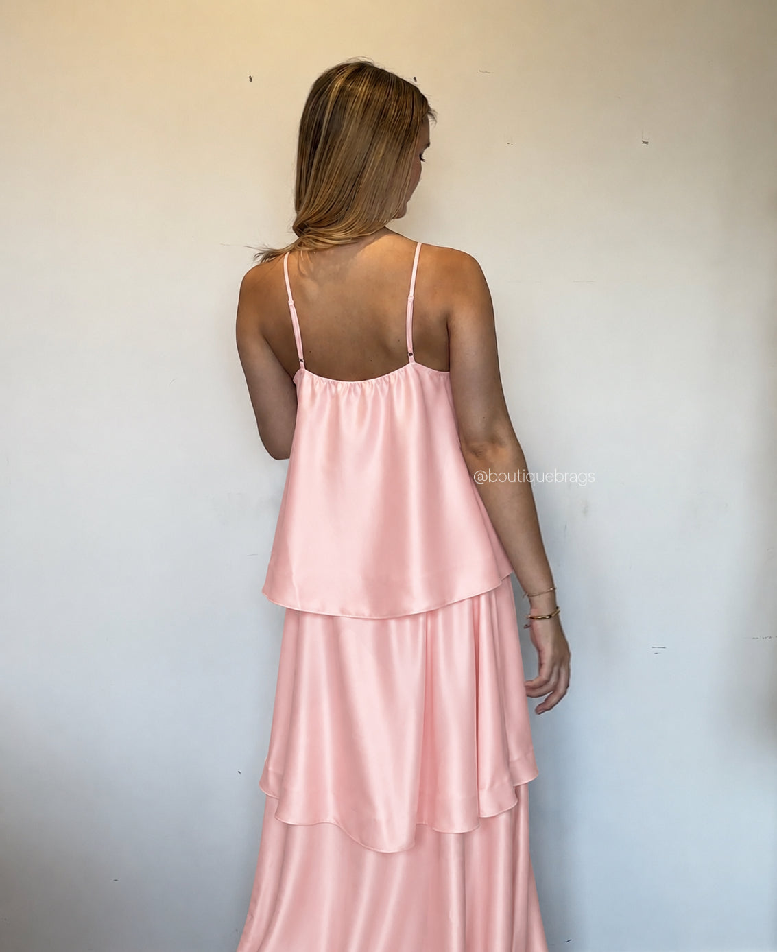 Pretty Little Thing Structured Tiered Maxi