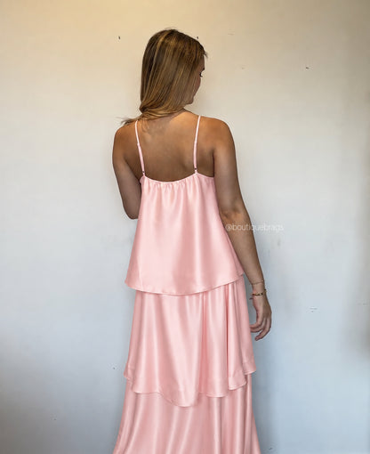 Pretty Little Thing Structured Tiered Maxi