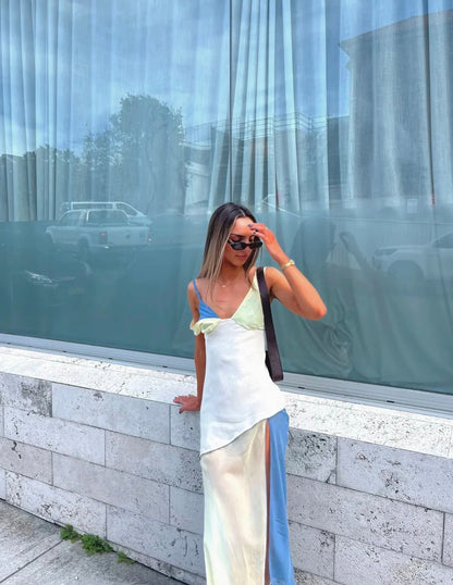 Sir Thames Spliced Dress