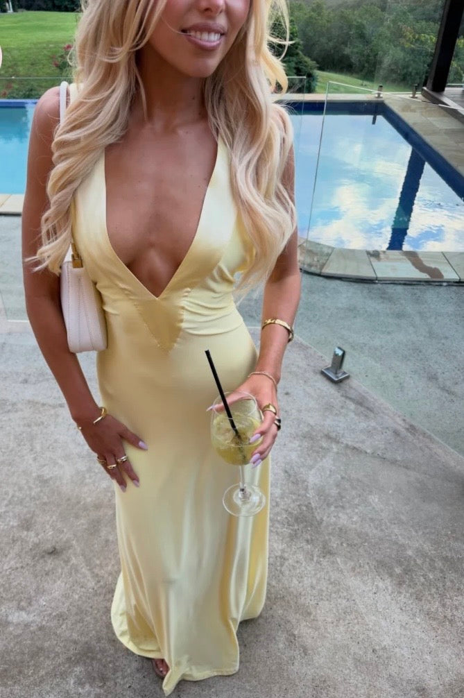 Ance Gria Rosa Gown