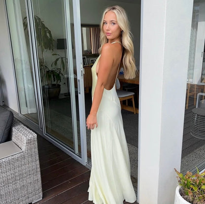 Sneaky Link X Jaz Hand V-Neck Maxi