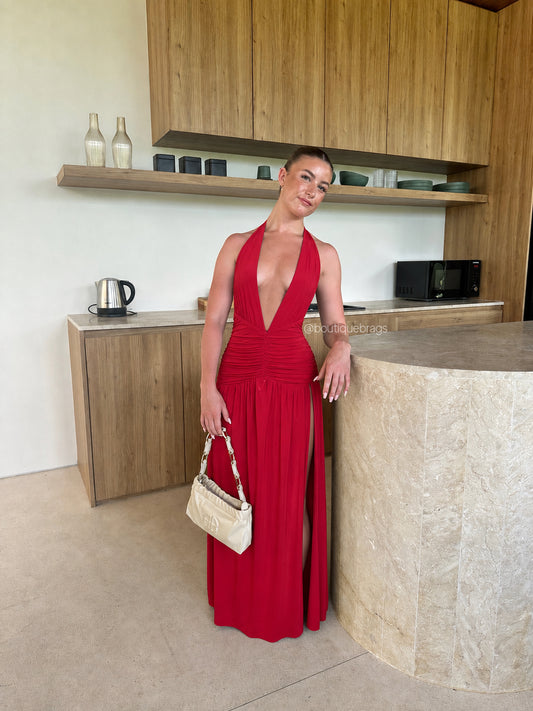 Pretty Little Thing Ruched Maxi