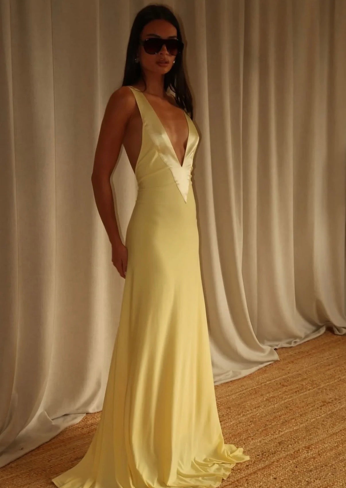 Ance Gria Rosa Gown