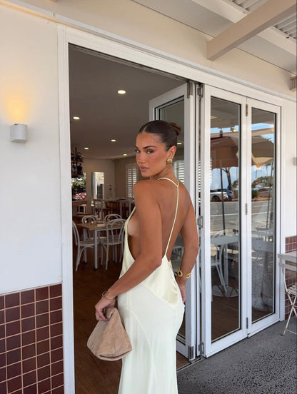 Sneaky Link X Jaz Hand V-Neck Maxi