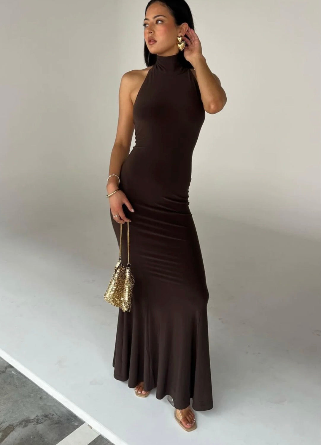 Norma Kamali Fishtail Dress