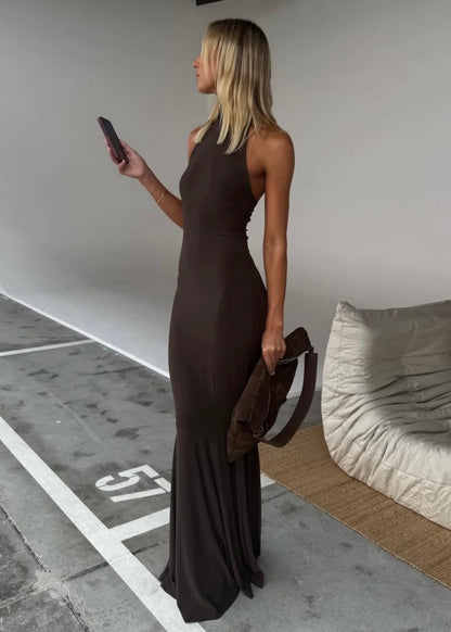 Norma Kamali Fishtail Dress